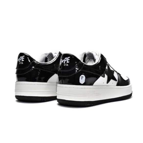 Fashion Sneakers for Men, Shark Lightning Star Graphic Sports Running Shoes for Women, Low Top Casual Sneakers for Daily Wear, Trending Skateboard Sneakers