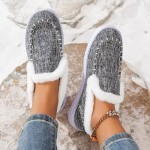 Fashion SneakersWomen's Fashion Snow Sneakers Comfortable Warm Flat Sport Shoes