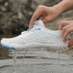 Barefoot Shoes for Women Men Wide Toe Box Breathable Non-Slip Quick-Dry Aqua Barefoot Water Shoes Athletic Beach Pool Swim Surf Diving Hiking Walking Shoes