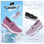 Orthopedic Shoes for Women,Womens Wide Width Breathable Sneaker Comfortable Non Slip on Sneakers Lightweight Arch Support Soft Foam Cushion Women's Woven Diabetic Walking Nurse Shoes
