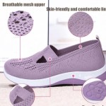 Yilia Orthopedic Shoes for Women, Women Wide Width Breathable Walking Comfortable Slip on Sneakers, Non Slip Food Service Lightweight Sneaker, Nurse Shoes Arch Support Sneakers