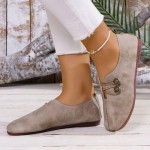 Women's Flats Shoes Round Toe Dressy Ballet Flats Comfortable Womens Dress Shoes Ballerina Flats for Work