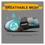 Generic 4pcs Dog Shoes Light Up Dog Shoes,Anti Slip and Wear-Resistant Mesh Shoes, Suitable for Small, Medium and Large Dogs(2)