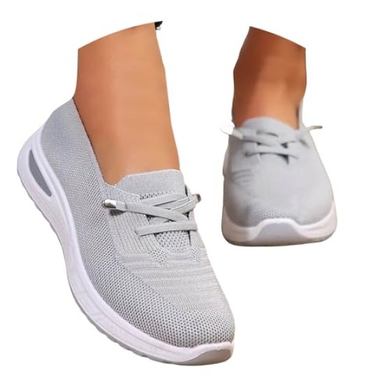 Generic Women Comfy Orthopedic Walking Shoes, 2024 New Orthopedic Women's Breathable Slip On Arch Support Non-Slip Sneakers